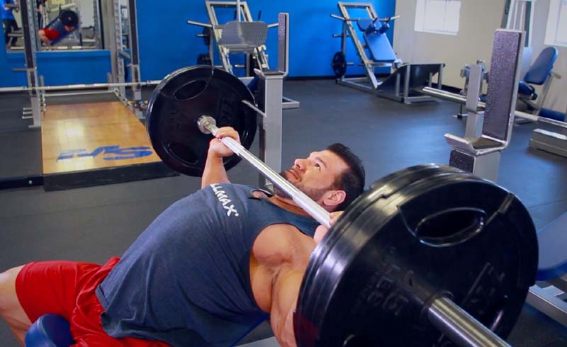 bench press, dumbbell bench press, how to bench press, bench press grip, bench press form, form check