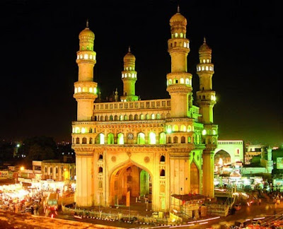 charminar night view