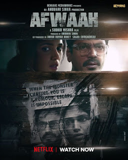 Neflix Movie Afwaah Review and Plot #Afwaah