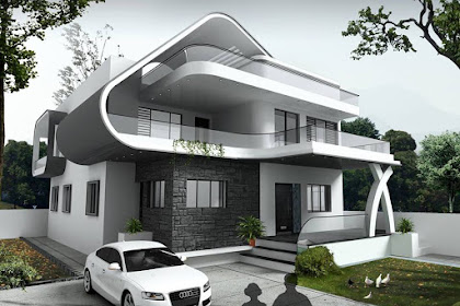 80 Desain Rumah Mewah Minimalis Modern 2 Lantai Model Terbaru (part.2)