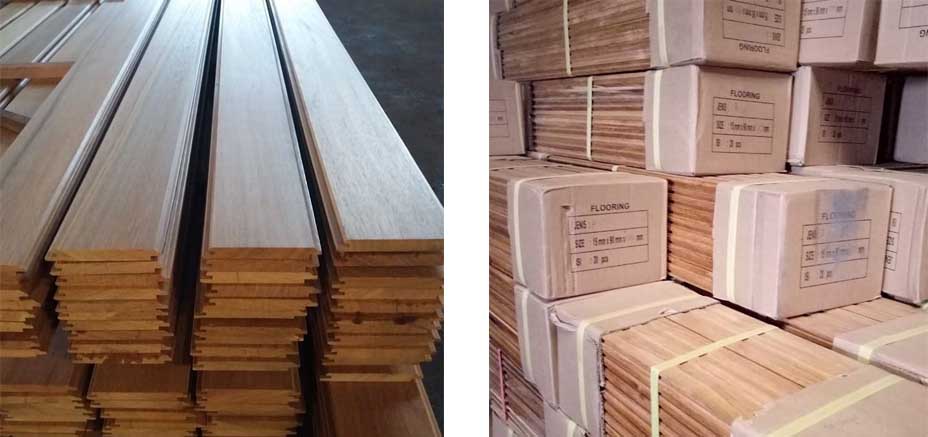 packaging lantai kayu