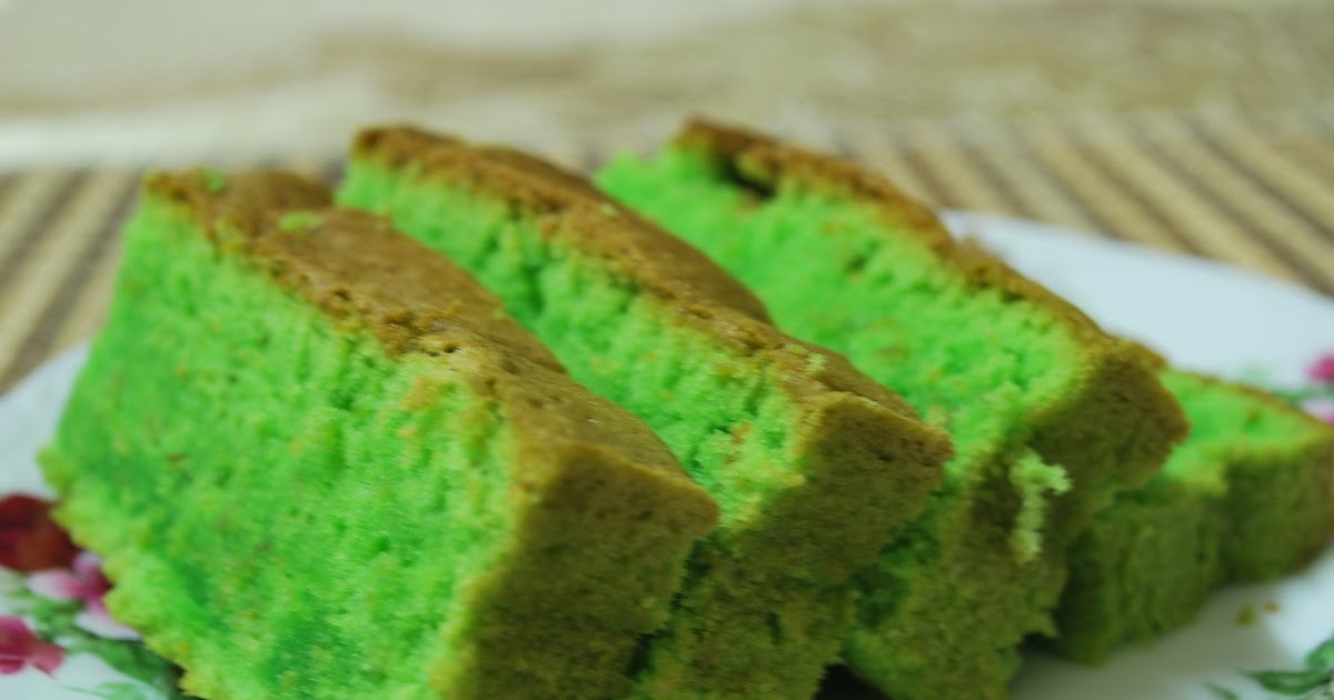 Aneka RASA - air tanganku: KEK PANDAN QUAKER OATS