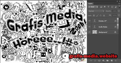 Create Doodle Art Name in Photoshop for Beginners