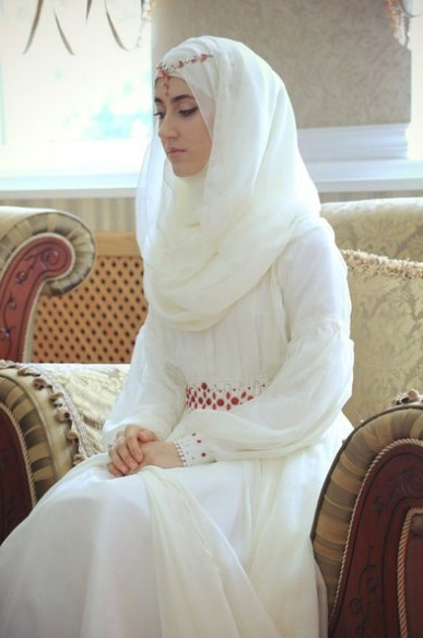 23+ Gaun Pengantin Muslimah Putih, Trend Inspirasi