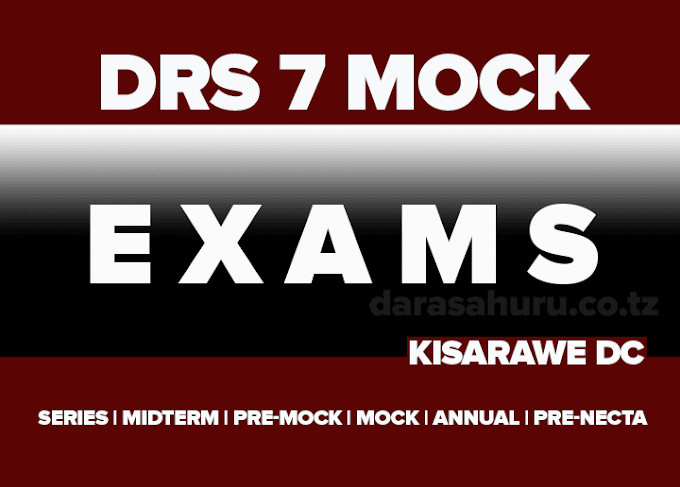 Mock Darasa La Saba KISARAWE DC 2024 Primary School Exams