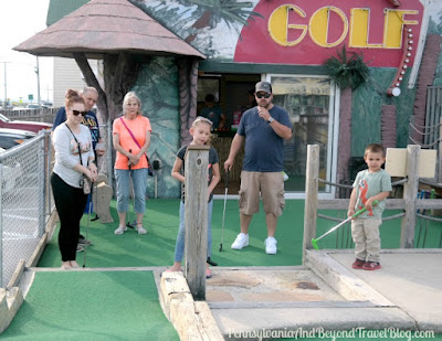 Jurassic Mini Golf in North Wildwood, New Jersey