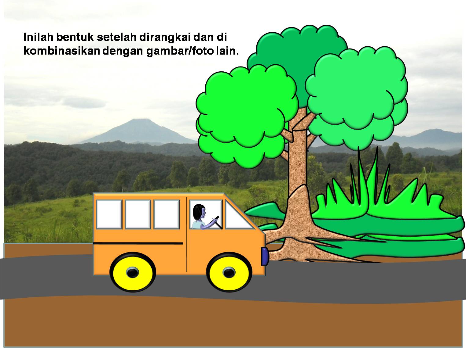 Cara Membuat Animasi Mobil Berjalan Dengan Office PowerPoint Bagian 3 Selesai Blog Kang Widi Guru Kreatif Dan Inovatif