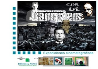 cartel exposicion cine gansteres