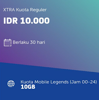 Paket Mobile Legends XL 