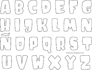 moldes para hacer letras
