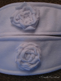 How to Make Sew Only Rosettes: Large vs Small Petals