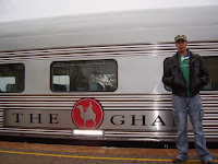 Il treno Ghan Carlo Capotorto di Bergamo in viaggio per il mondo - Australia