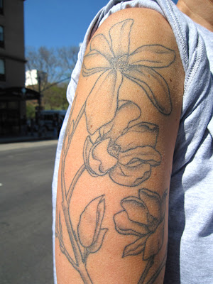 Gardener#39;s tattoo magnolia tree tattoo. Gardener#39;s tattoo