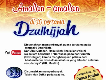 KELEBIHAN 10 AWAL ZULHIJJAH