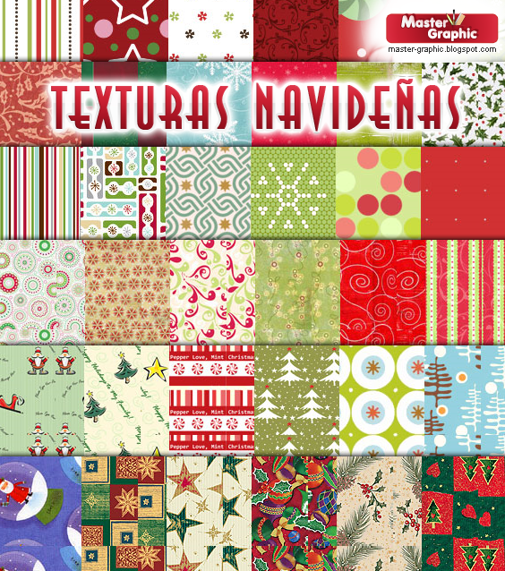 Texturas navideñas gratuitas