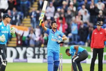 सुरेश रैना इंग्लैंड के aखिलाफ वनडे टीम में शामिल, रायडू की जगह ली