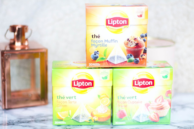 Lipton muffin myrtille, cupcake fraise et tarte citron