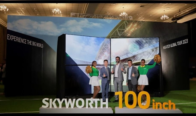 SKYWORTH Makes History with South Africa's first 100" 4K QLED Google TV and A Stunning Lineup of Versatile Products