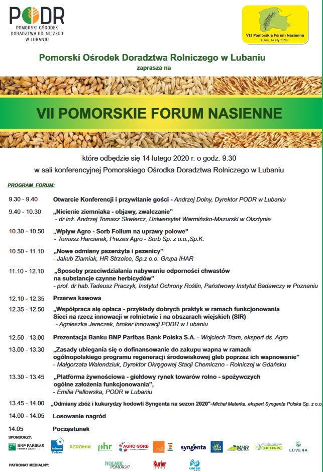  http://podr.pl/14-02-2020-vii-pomorskie-forum-nasienne-luban/