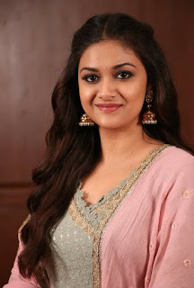 Keerthy Suresh in Pink Dress for Pandem Kodi 2 Promotions 4