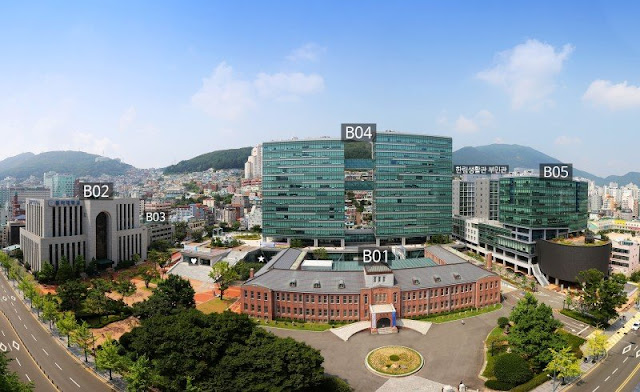Toàn cảnh Đại học Dong A Busan