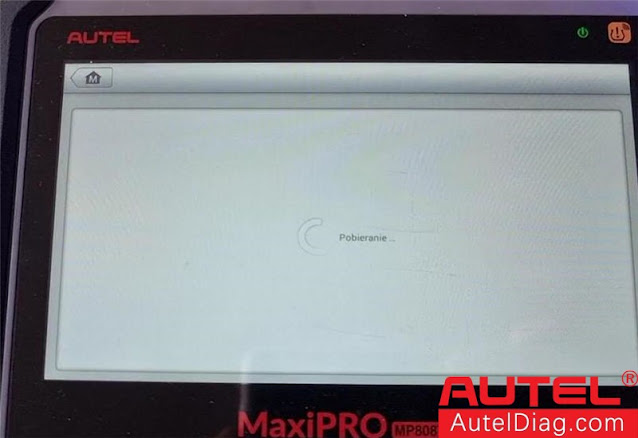 Autel MP808TS BMW  Software Download Failed Error 04