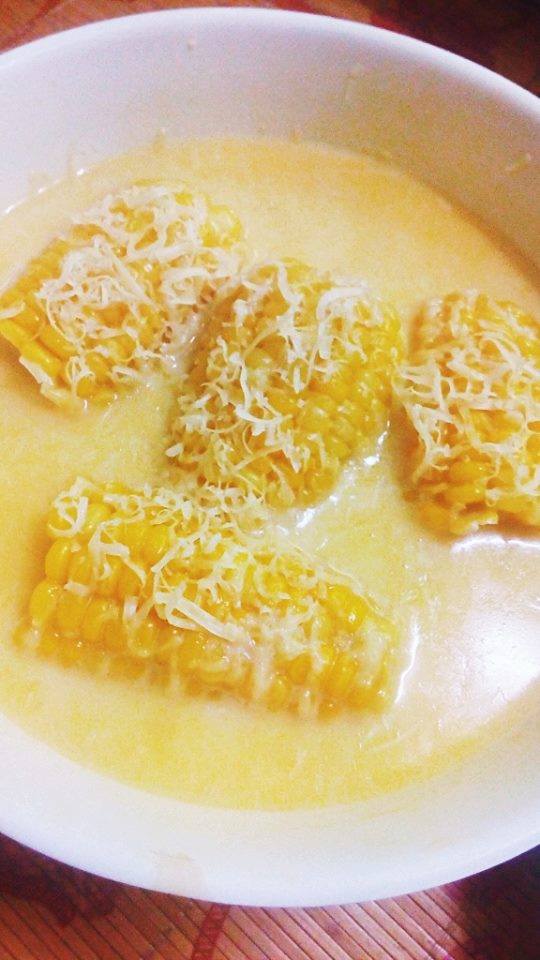 Makan Minum Best: RESEPI JAGUNG SUSU CHEESE VIRAL 