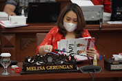 Melisa Gerungan Dampingi Ketua dan Wakil Ketua Bapemperda Kunjungi Bank Sampah di Minut