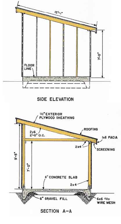 free 10 x 12 shed designs