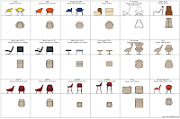 Office Chairs CAD Blocks