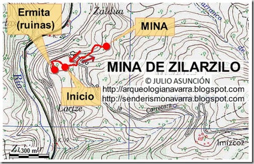 Mapa mina de Zilarzilo