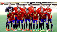 SELECCIÓN DE ESPAÑA Sub 21 - Temporada 2016-17 - Kepa, Miekel Merino, Santi Mina, Diego González, Meré y Bellerín; Grimaldo, Óliver Torres, Munir, Denis Suárez y Gerard Deulofeu - ESPAÑA Sub21 6 (Diego González, Munir 2, Santi Mina 2 e Iñaki Williams) SAN MARINO 0 - 01/09/2016 - Campeonato de Europa Sub21, fase de clasificación - Castellón de la Plana, estadio de Castalia