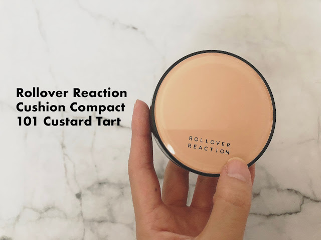 rollover reaction indonesia cushion compact custard tart review local brand