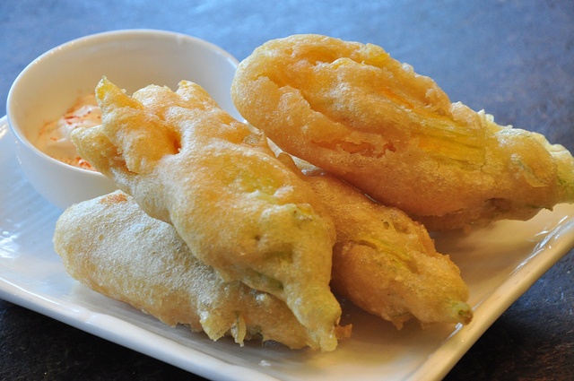 squash blossom fritters recipe