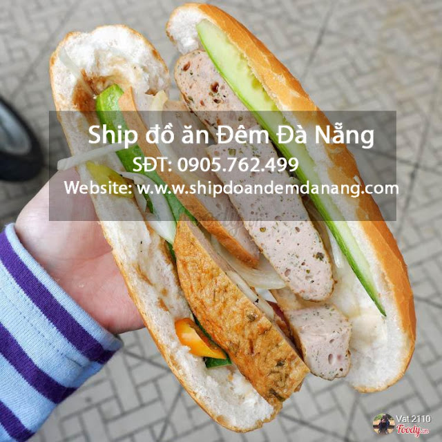 banh mi cha bo - ship do an dem Da Nang