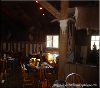 Fox and Hounds part of dining area on upper level