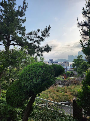 해운대 중동 빌라에서 본 주변 풍경