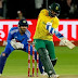 SA Beats India in Rain-Hit 2nd T20, Leads Series 1-0