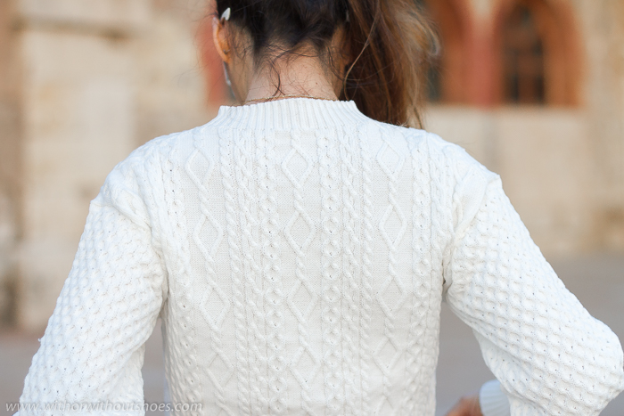 Prendas 3D sin costuras Shima Seiki: Un jersey blanco precioso