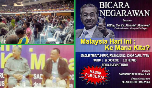 Video Penuh: Bicara Negarawan 3 Tun Mahathir di Johor