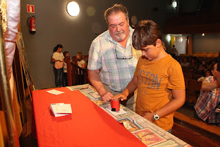 Exposición de filatelia en Paúles
