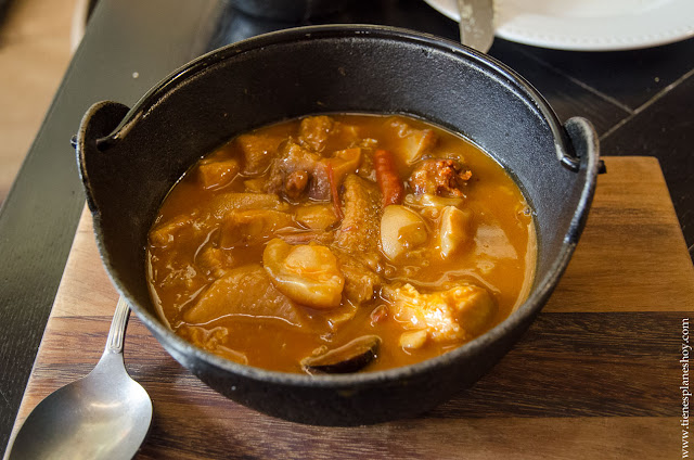 Comer callos en Madrid Taberna Pedraza