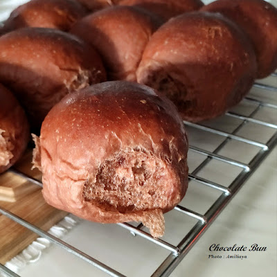 Chocolate bun 巧克力面包