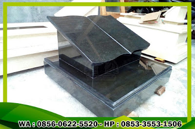 Harga Makam Marmer, Contoh Makam Marmer Hitam, Gambar Kijing Makam Marmer