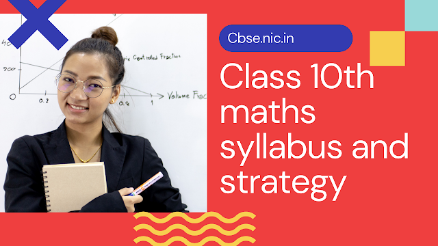 Class 10th mathematics syllabus 2022-23