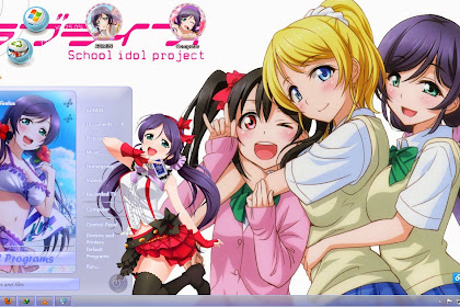 [Theme Win 7] Love Live! School Idol Project - Toujou Nozomi 