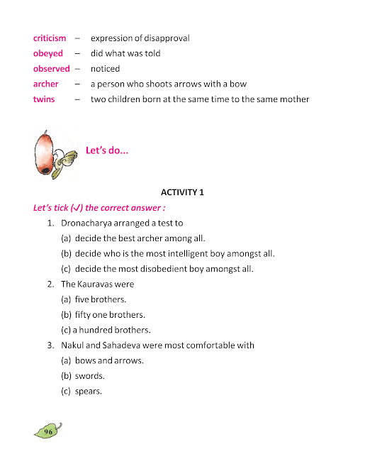 Bird's Eye | Lesson 9 | পঞ্চম শ্রেণীর ইংরেজি | WB Class 5 English