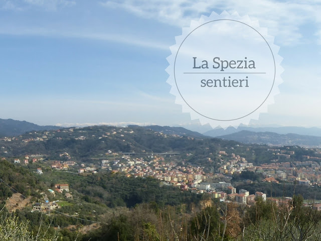 Sentieri sulle colline del Golfo della Spezia: panorama