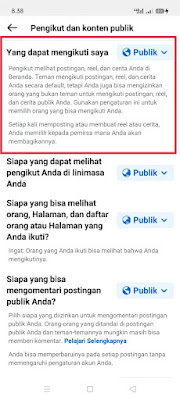 Merubah tombol tambahkan teman menjadi ikuti pada profil facebook