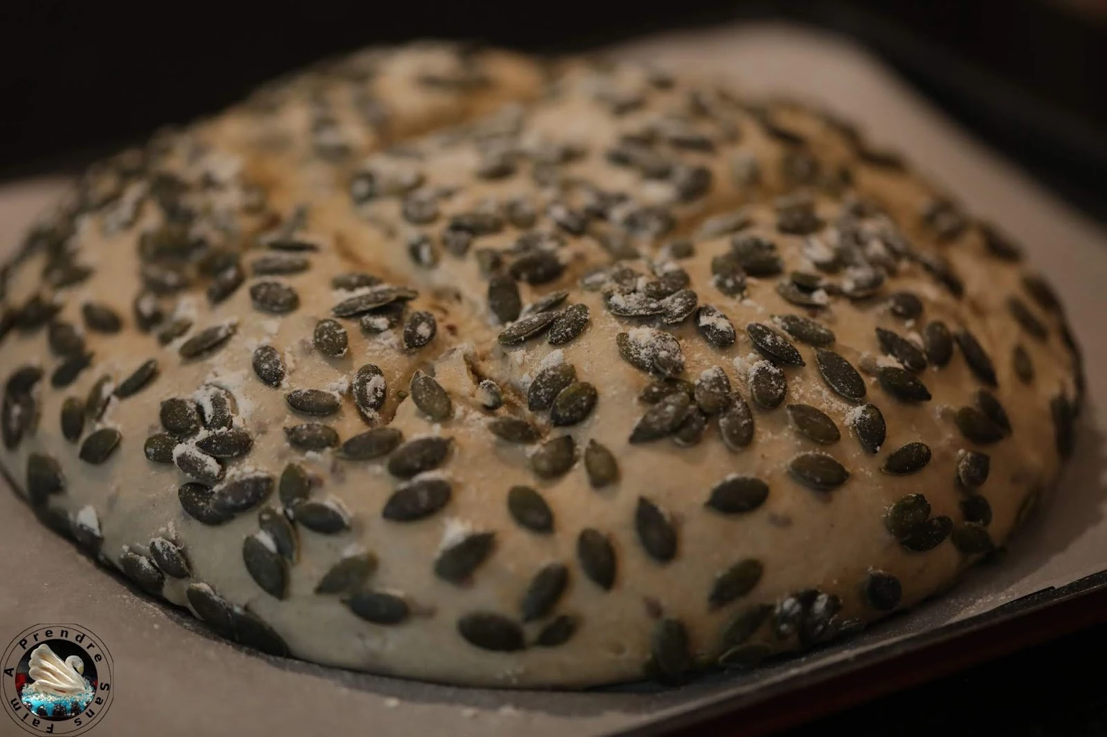 Boule au levain céréales et graines de courge